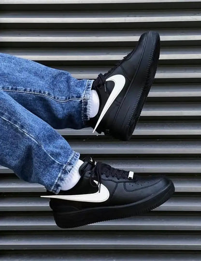 Nike_Airforce 1 Low Ambush Black White Sneakers