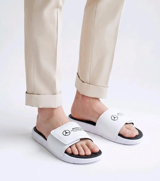 Puma_Mercedes White AMG Petronas Soft Comfort Slide