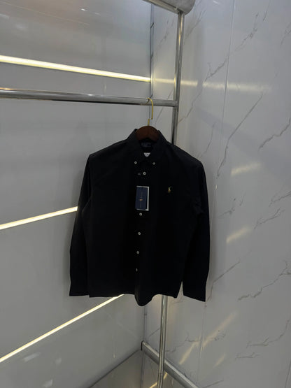 Ralph Lauren Balck Premium cotton Shirt