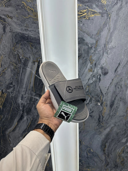 Puma_Mercedes Grey AMG Petronas Soft Comfort Slide