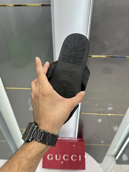 Gucci_Cross Black Premium Slide