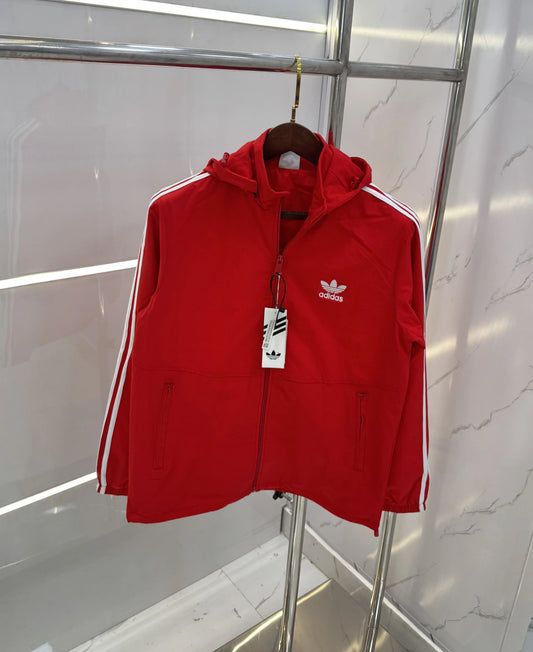 Adida s Red Premium WindBreaker Jacket