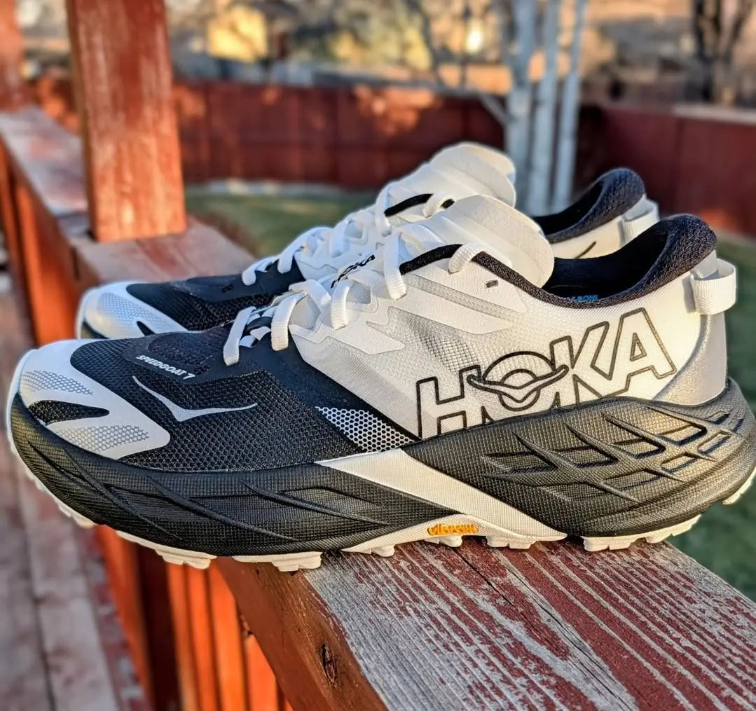 Hoka Speedgoat 7 Black White