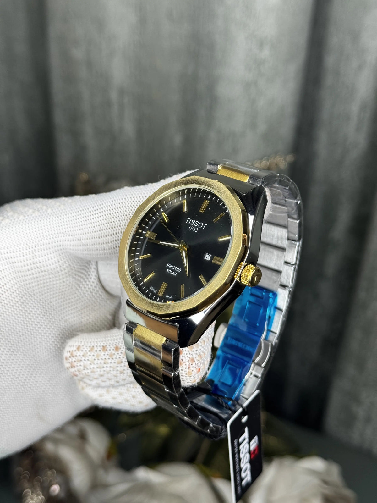 Tisso t PRC100 Dual Tone Black Premium Watch