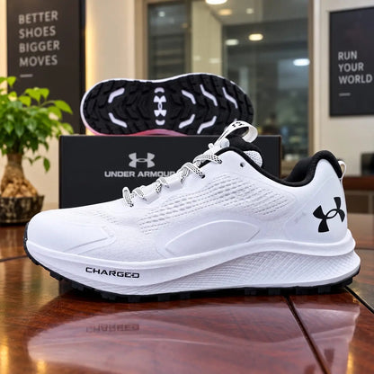 Under_Armour Charged White Black