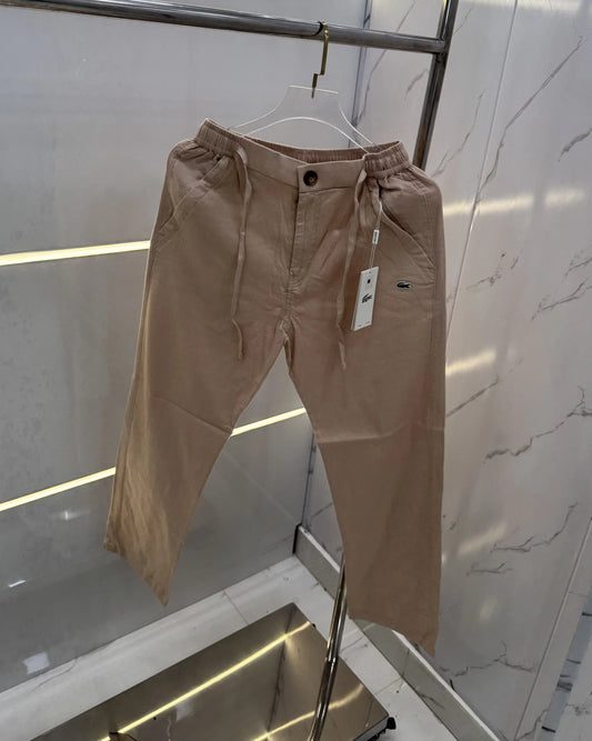 Lacost e Peach Premium Linen Trouser