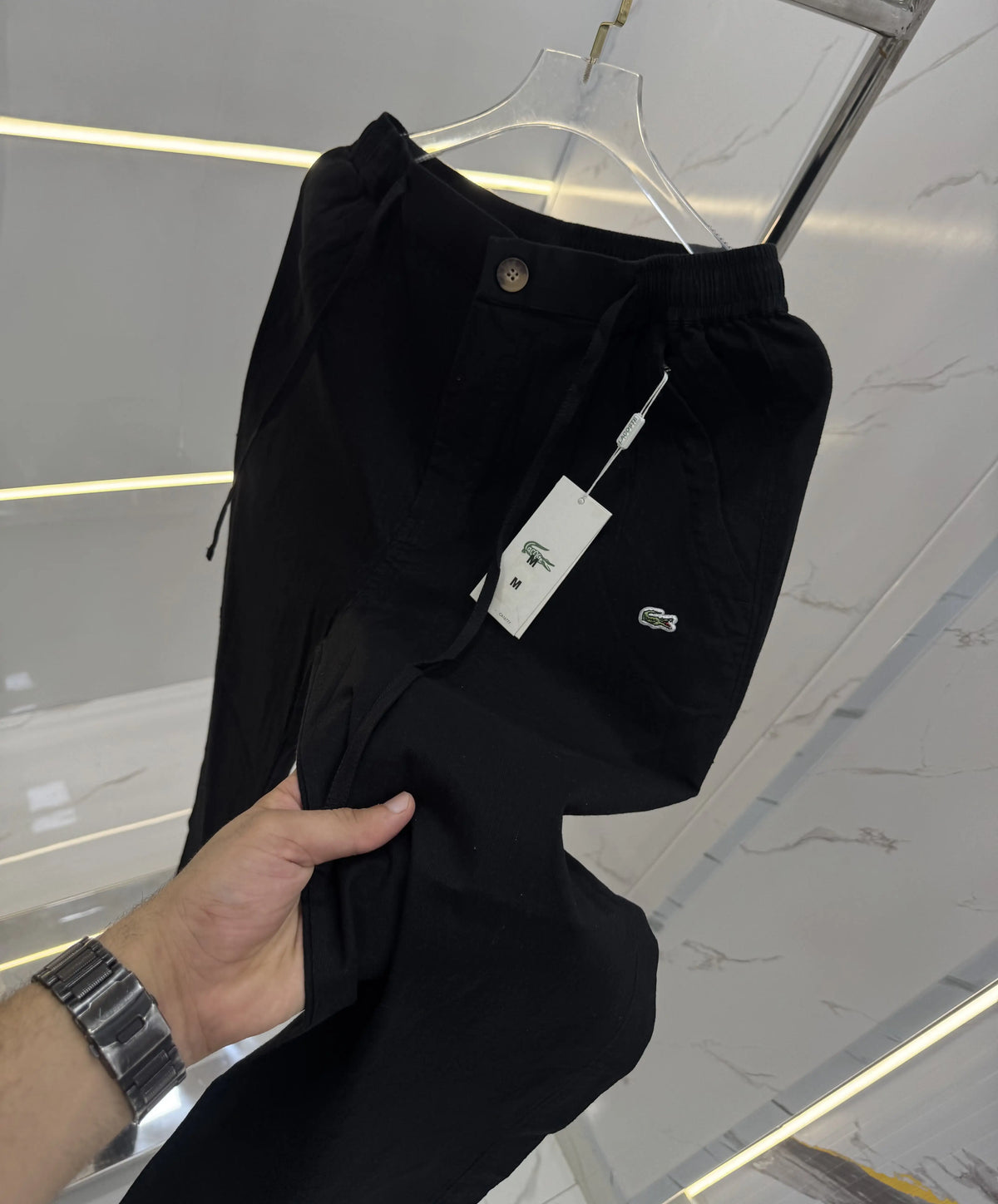 Lacost e Black Premium Linen Trouser