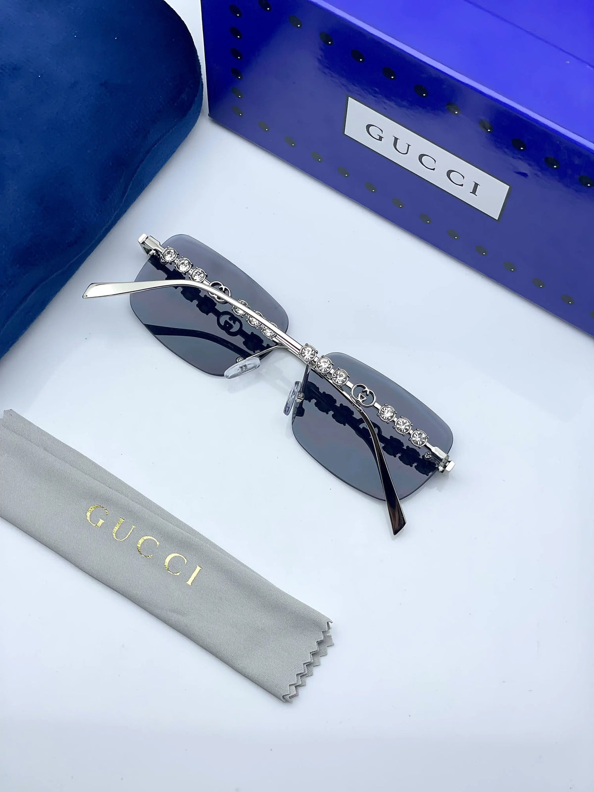 Gucci 2312 Silver Black