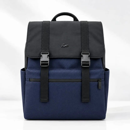 Lacost e Luxury Imported BackPack Blue L70