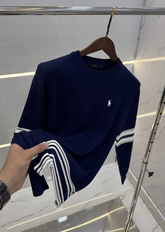 Ralp.h  Laure.n Navy Blue Imported Knitted Pull Over