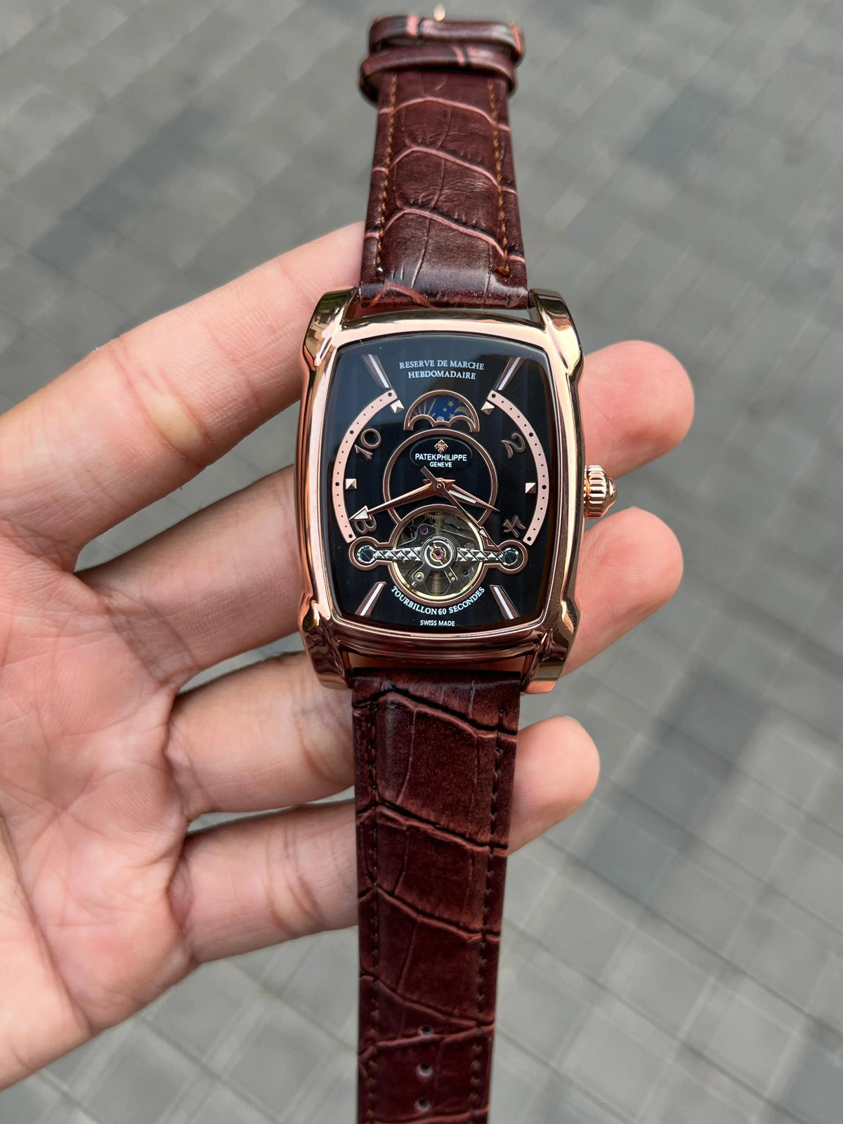 Patek Philipp e Barrel Automatic Rose Brown Premium