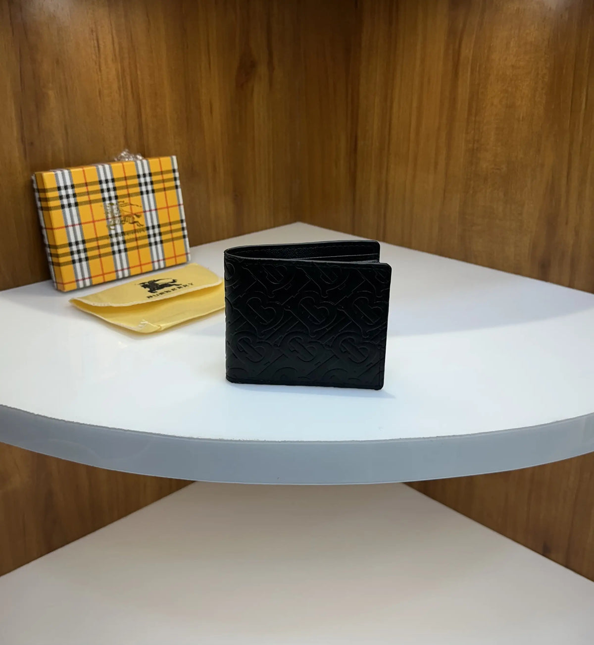 Burberr y Premium Wallet Black br115