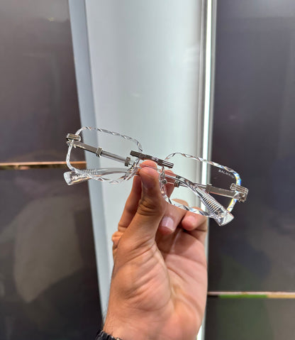 Balmain Paris Transparent Karan Aujla Edition Designer Luxury Sunglasses With Original Packing