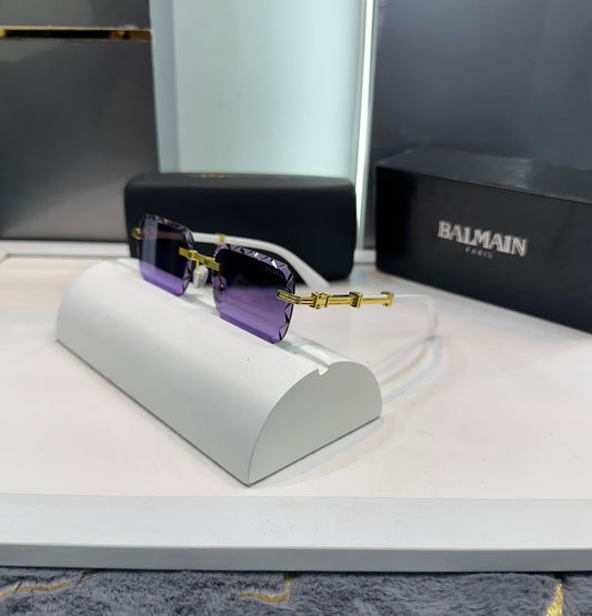 Balmain Paris Purple Designer Limited Edition Luxury Shade With Original Packing