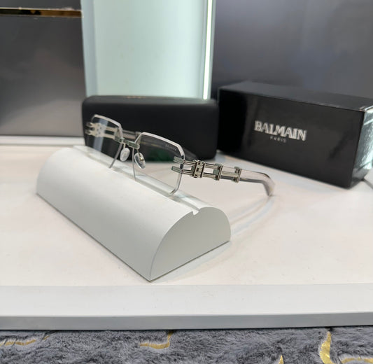 Balmain Paris Transparent Luxury Sunglasses With Original Packing