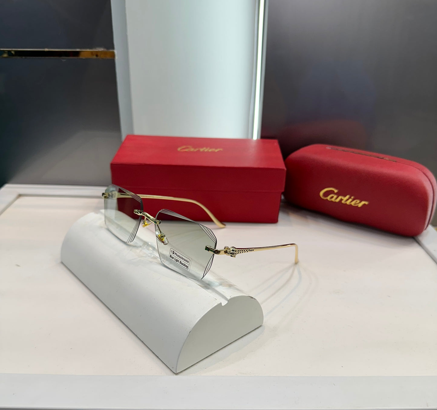 Cartier Green Karan Aujla Edition Luxury Shade With Original Packing
