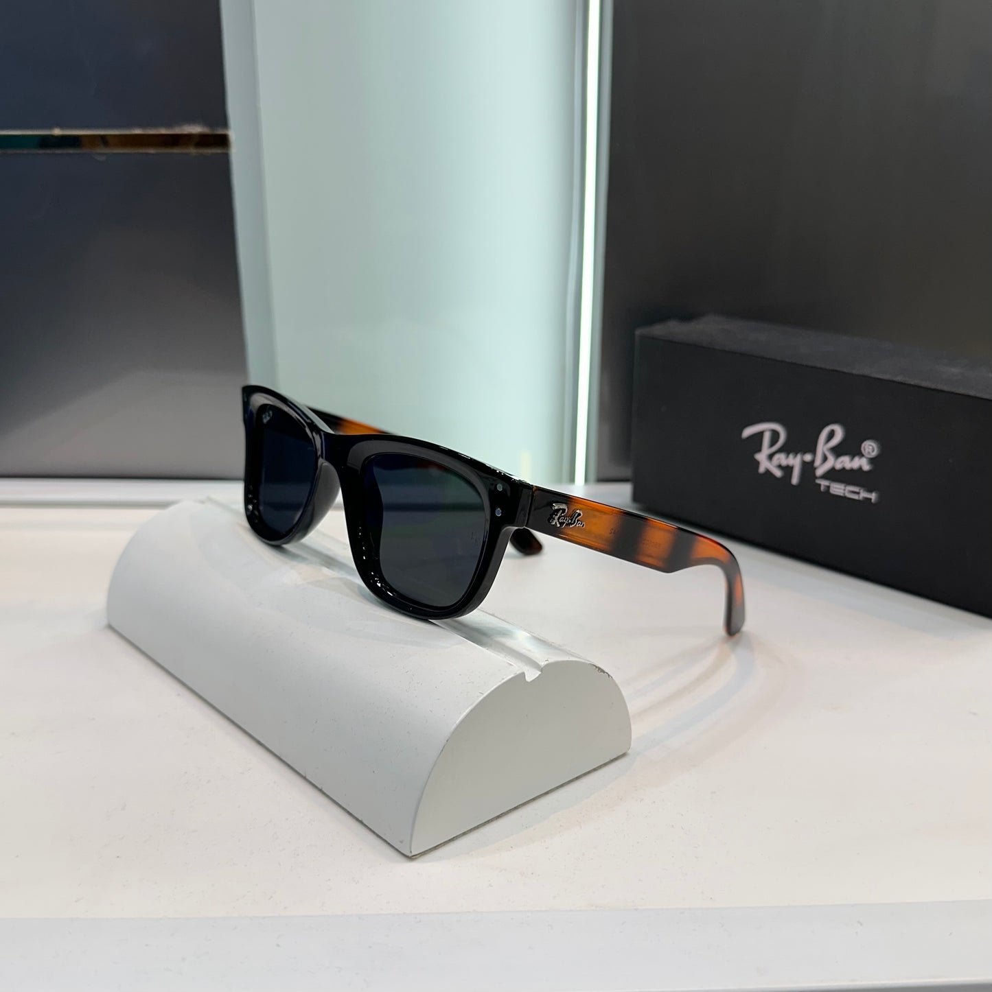Rayban Black Reverse Limited Edition Luxury Shade With Original Packing