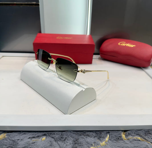 Cartier Gun Green Karan Aujla Edition Luxury Shade With Original Packing